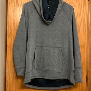 Blue Sweater with Fuzzy Inside